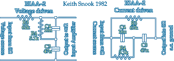 Keith Snook RIAA schematic